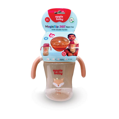 360° Spill-Proof Sipper Cup with Double Handles AC476