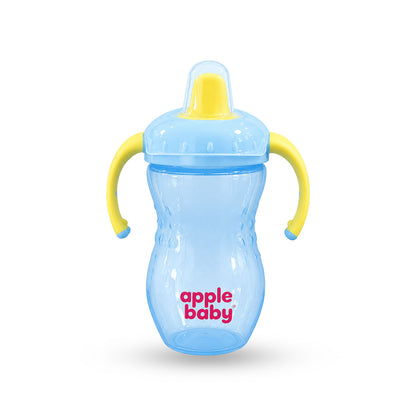 Apple Baby Hard Spout Sipper Cup for Babies & Toddlers | Leak-Proof Training Cup with Handles AC477 (Pack of 2))