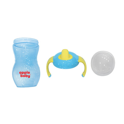 Apple Baby Hard Spout Sipper Cup for Babies & Toddlers | Leak-Proof Training Cup with Handles AC477 (Pack of 2))