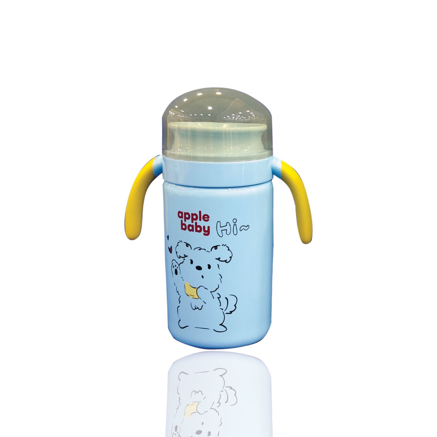 Apple Baby 360° Stainless Steel Sipper Cup for Babies – Easy-Sip Training Cup AC478