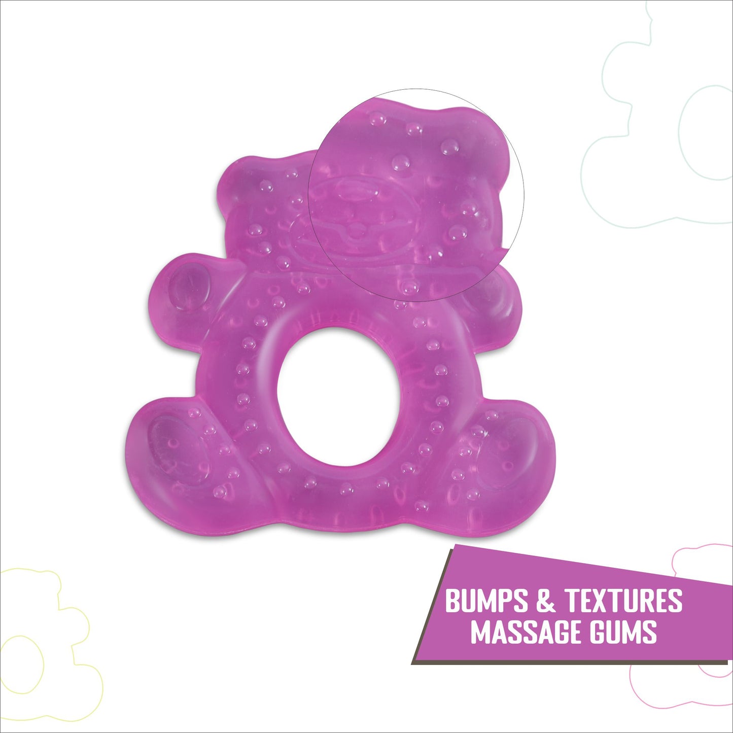 BEAR TEETHER_AC367 (Pack of 3)