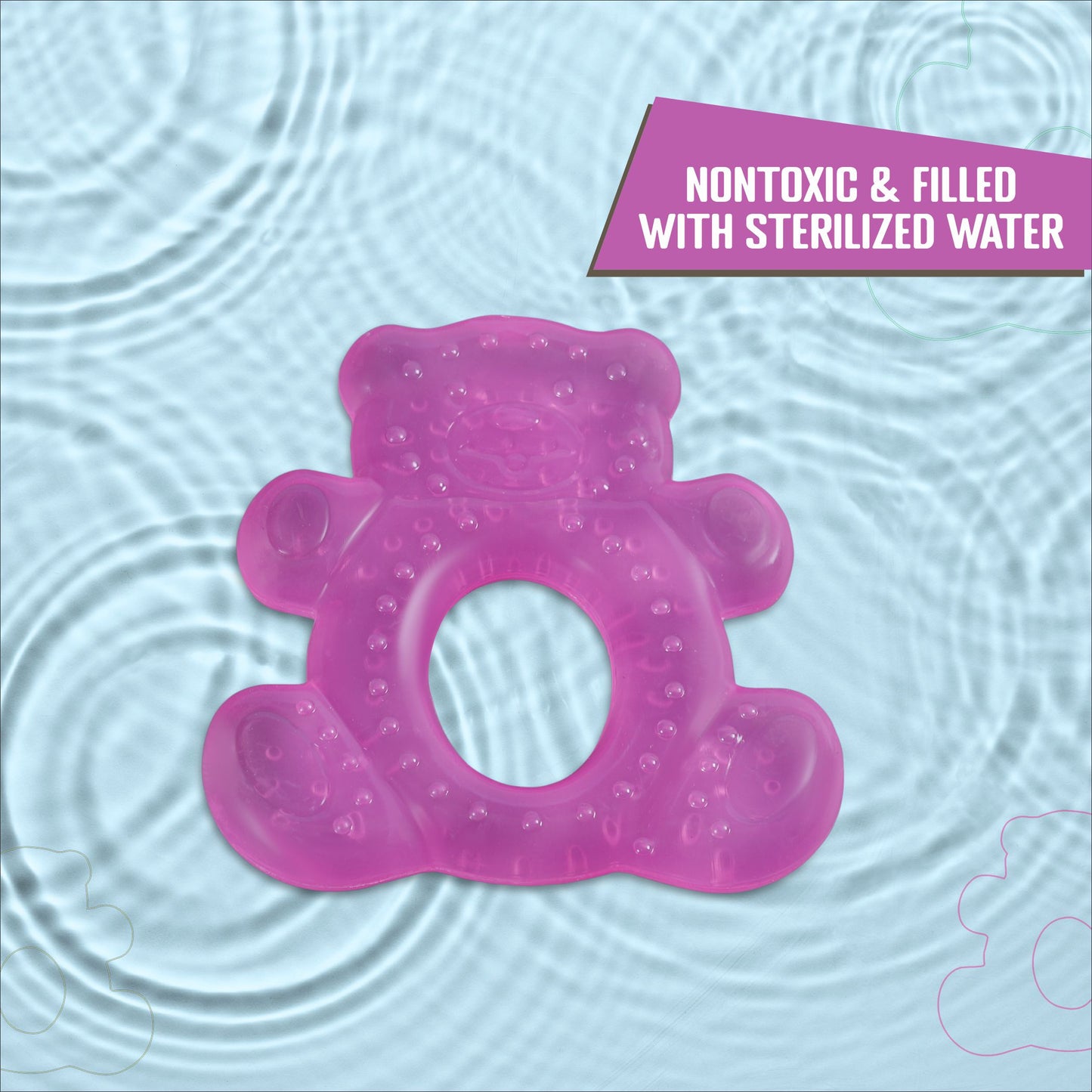 BEAR TEETHER_AC367 (Pack of 3)