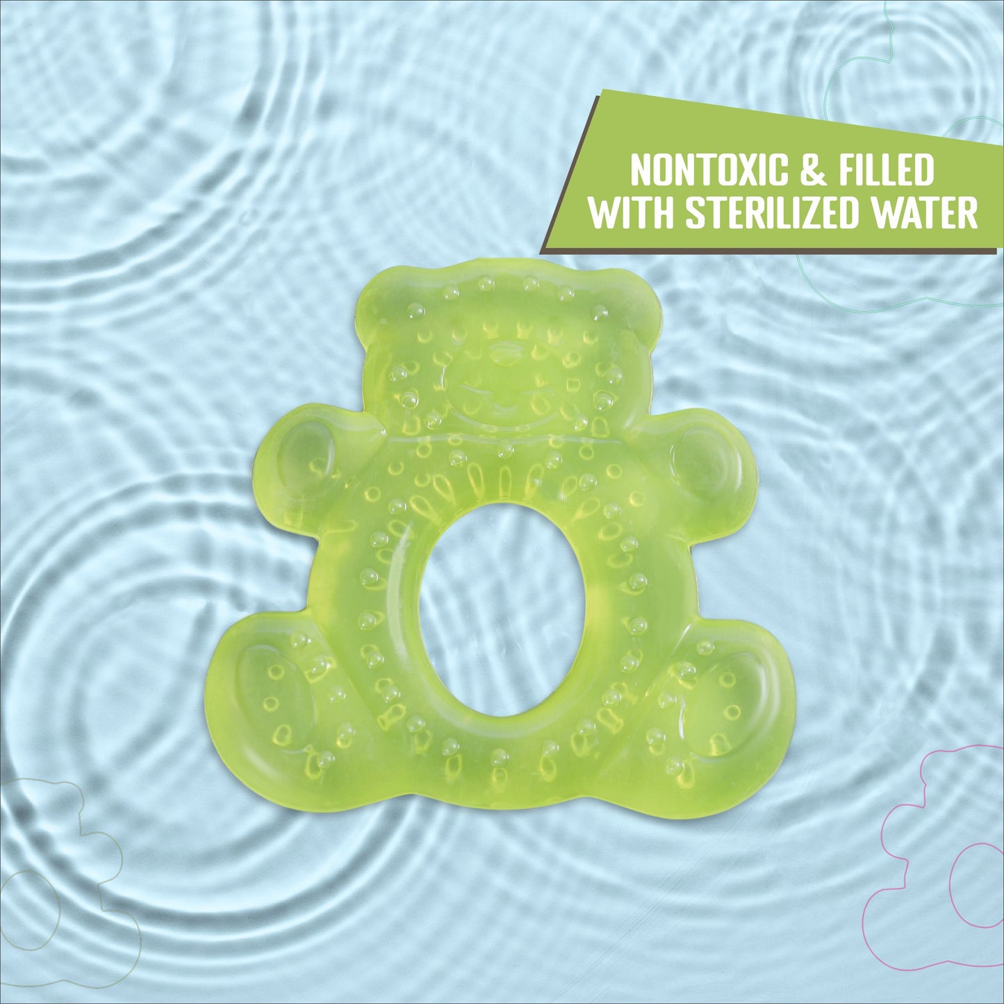 BEAR TEETHER_AC367 (Pack of 3)