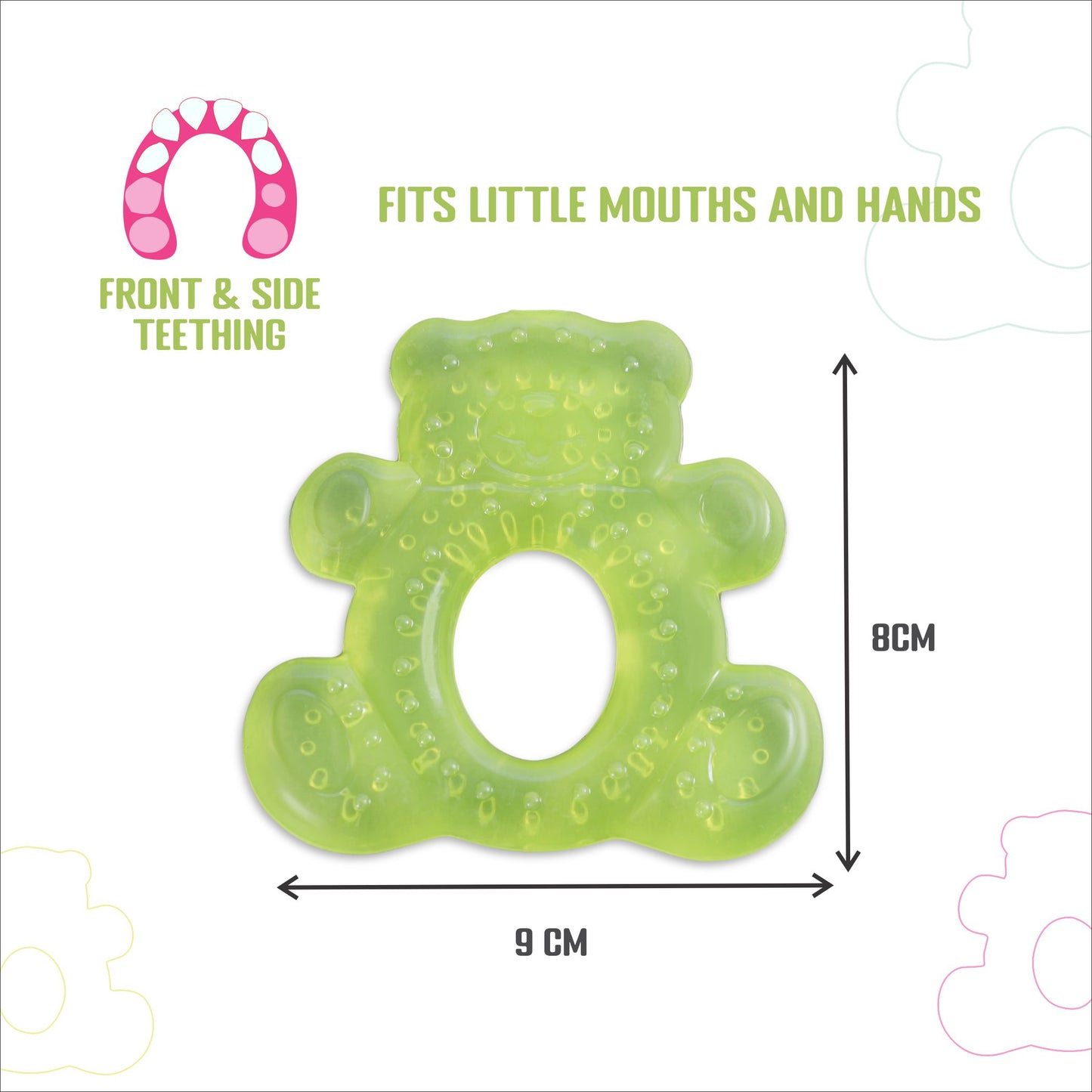 BEAR TEETHER_AC367 (Pack of 3)