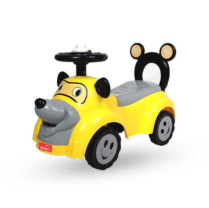 Apple Baby Cheery Ride-On Push Car | Red Dog Design | Foot-to-Floor Walker Toy | Ages 1-3 AR132