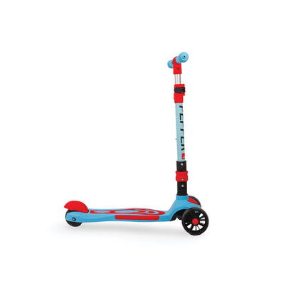 Apple Baby Pepper Magic Wheels Scooter | 3-Wheel Kick Scooter for Kids | Adjustable Height & Rear Brake | Ages 3-8 AR145
