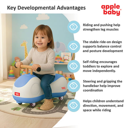 Zoomi Car | Safe & Durable Indoor Ride On for Kids AR154