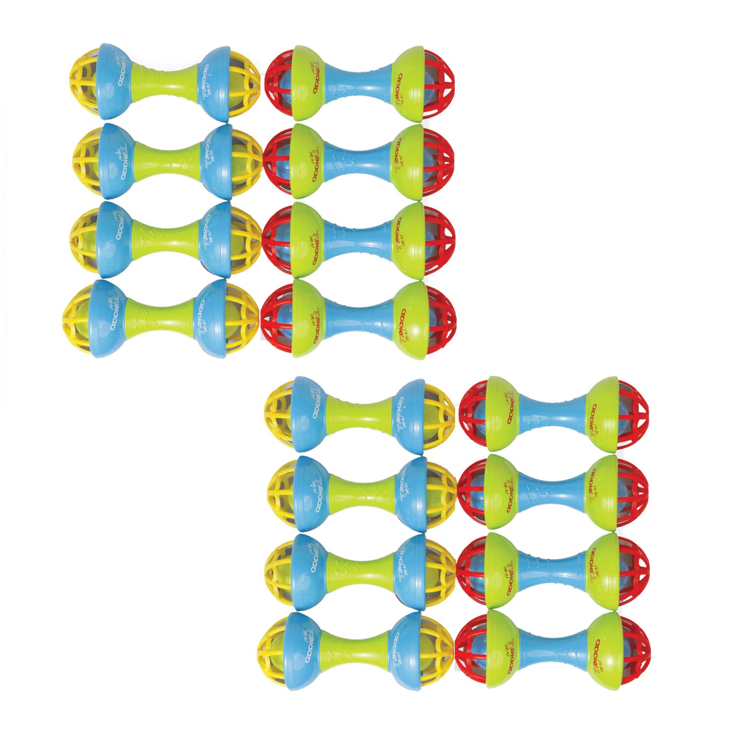 AT129 RATTLES JINGLE (8pcs) (Pack of 2)