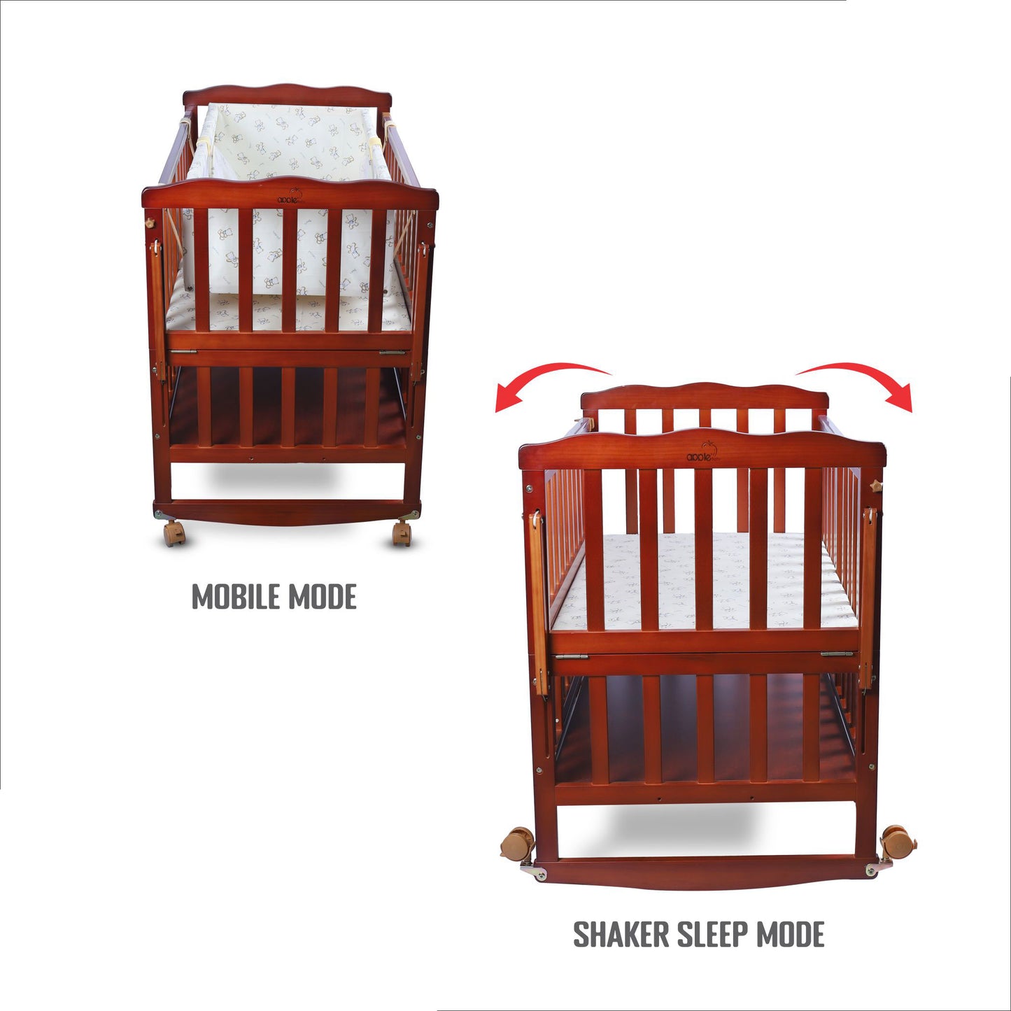 BC119 WOODEN CRADLE