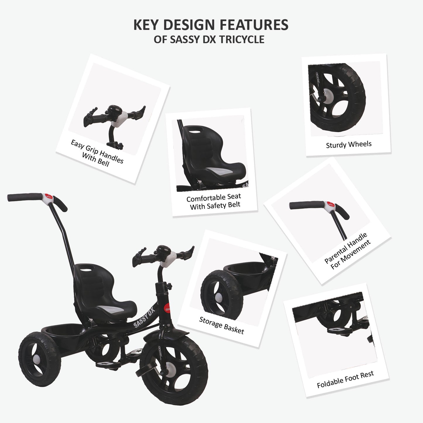 SASSY DX TRICYCLE BC136