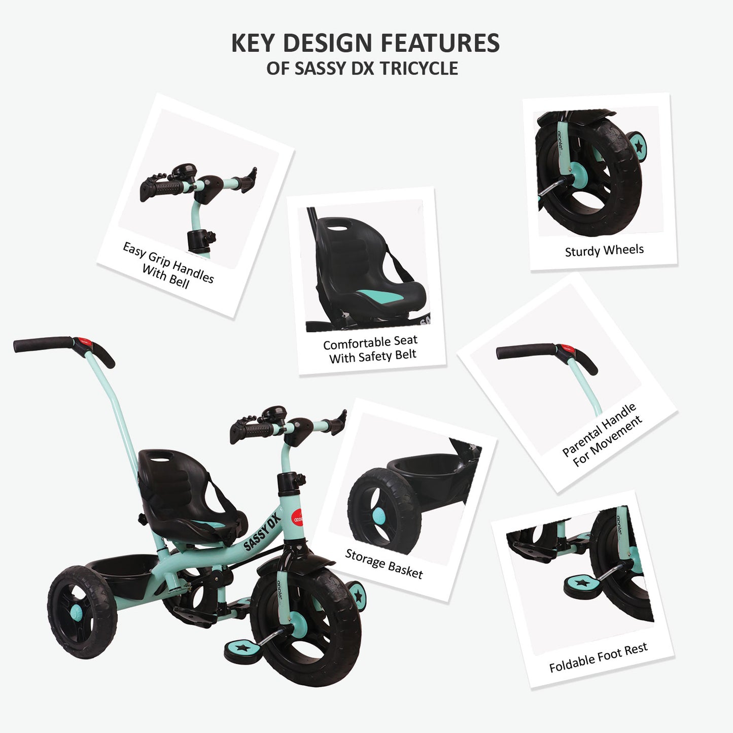 SASSY DX TRICYCLE BC136