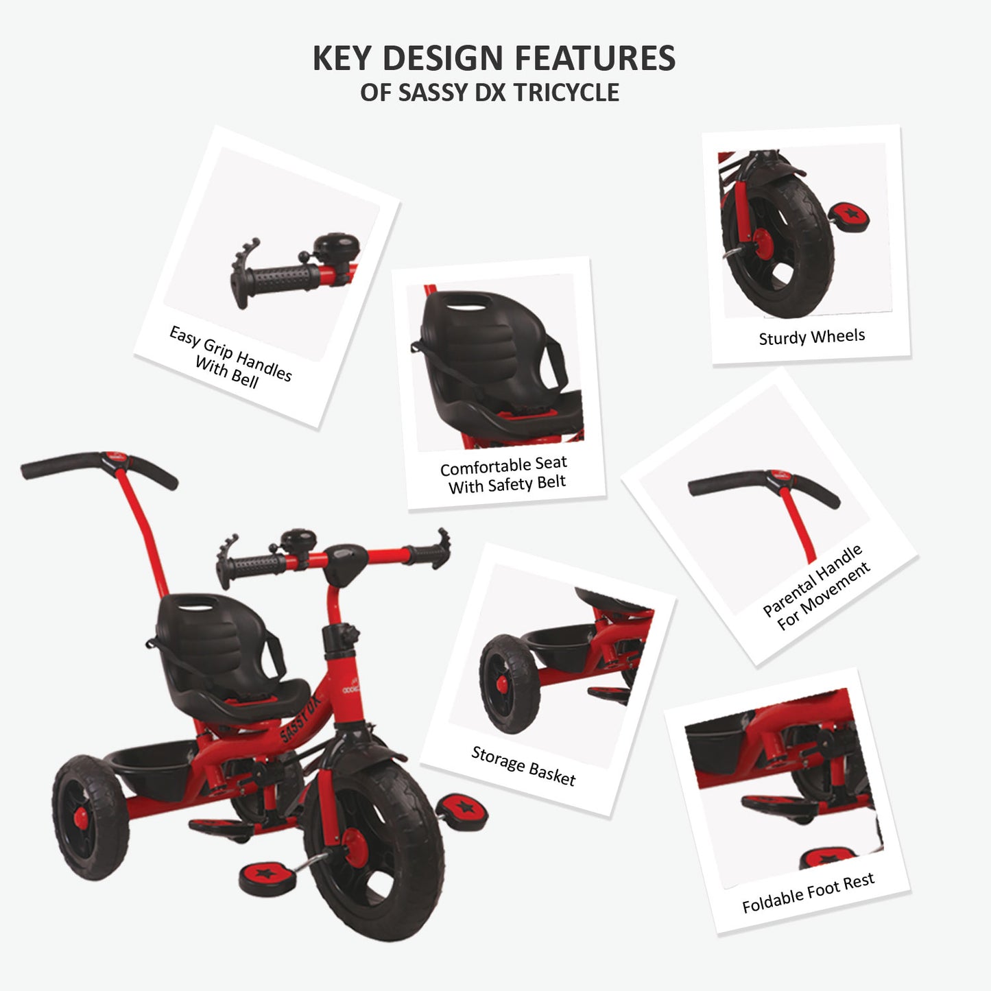 SASSY DX TRICYCLE BC136