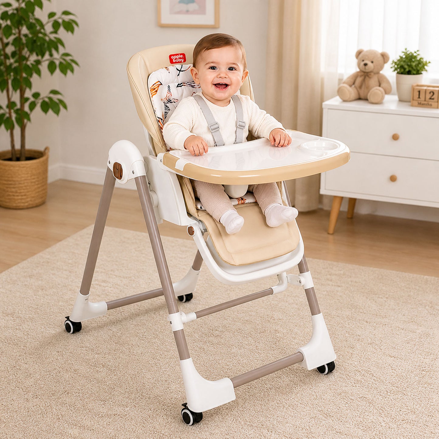 BC138 Multi-functional High-Chair Cum Swing