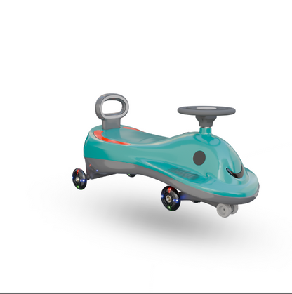 Apple Baby Berry Swing Car | Twist Ride-On Toy with LED Wheels | Musical Steering Wheel | Ages 2-5 BS131
