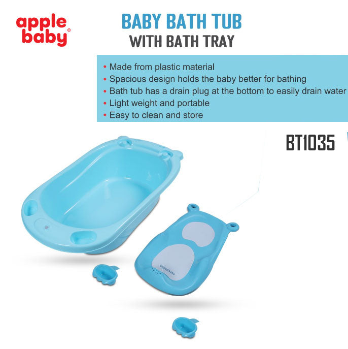 BT1035 BATH TUB New Born Baby Bathtub with Bath Seat Kids Babies Bathtub