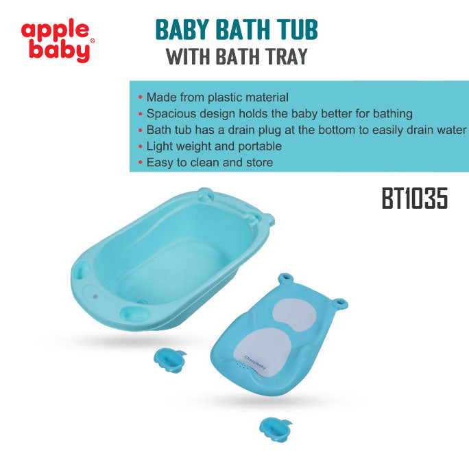 BT1035 BATH TUB New Born Baby Bathtub with Bath Seat Kids Babies Bathtub