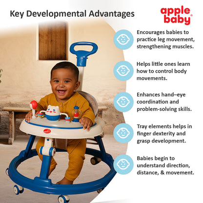 BW142 Adjustable Baby Walker with Music & Toys