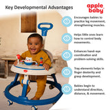 Adjustable Baby Walker with Music & Toys