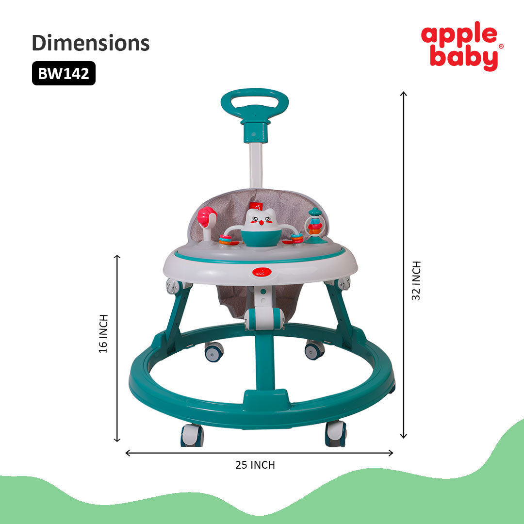 BW142 Adjustable Baby Walker with Music & Toys