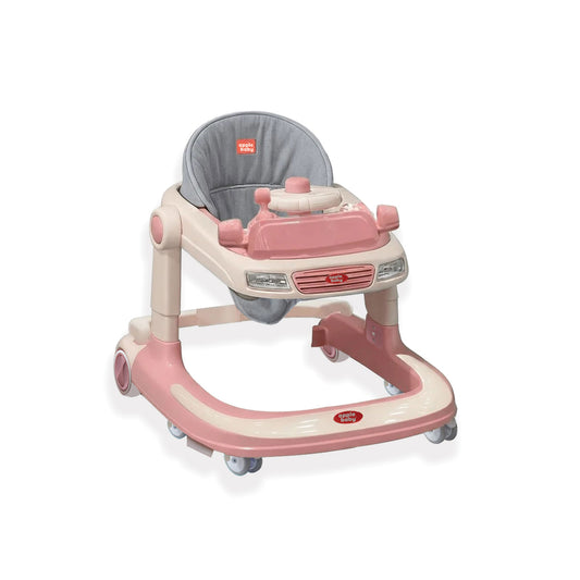 Apple Baby Walker with Music Tray & Comfortable Seat | Foldable Baby Activity Walker BW153