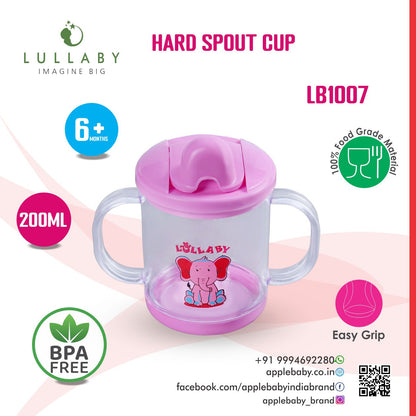 TWO HANDLE HARD SPOUT CUP 200ml_LB1007(Pack of 2)