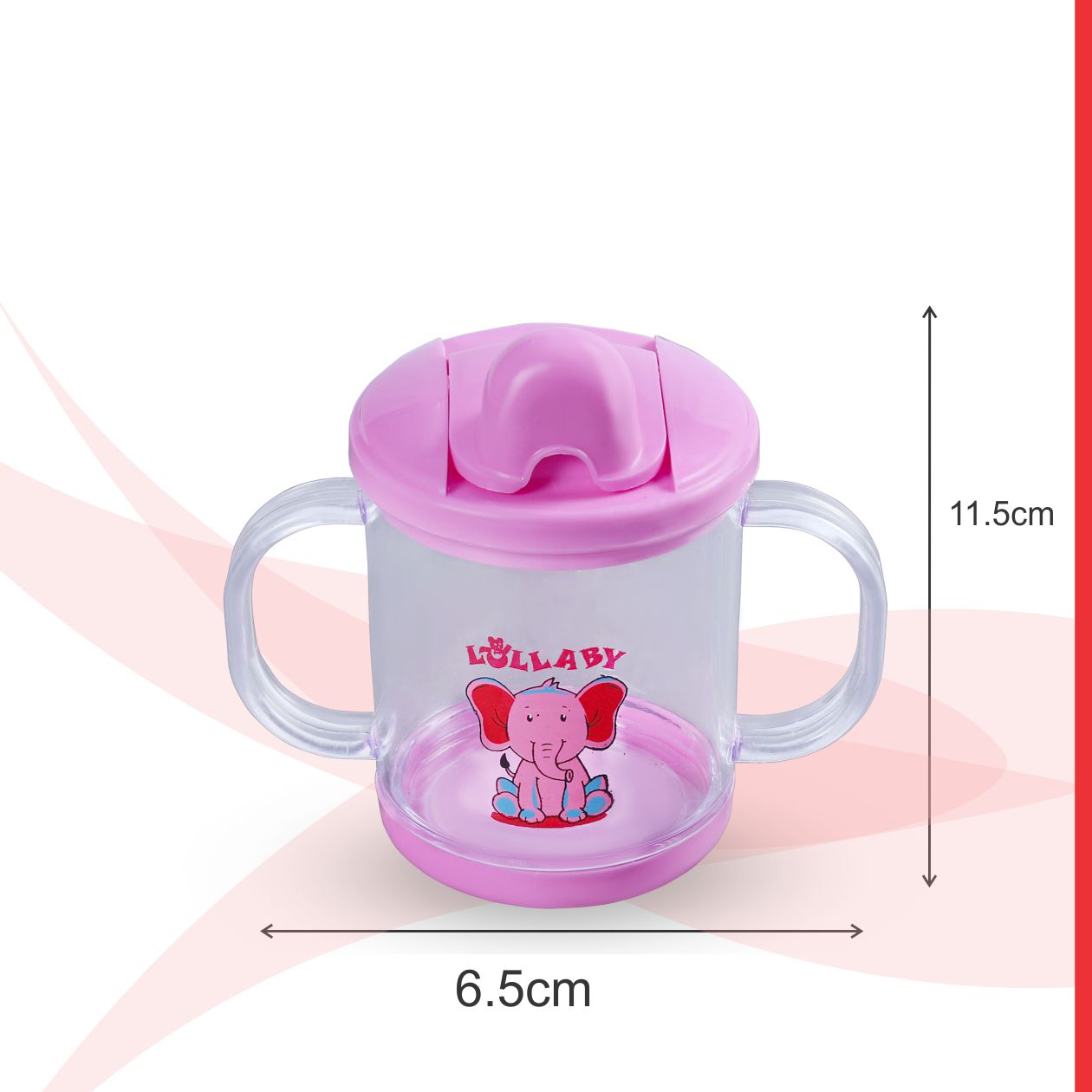 TWO HANDLE HARD SPOUT CUP 200ml_LB1007(Pack of 2)