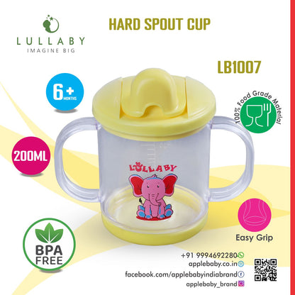 TWO HANDLE HARD SPOUT CUP 200ml_LB1007(Pack of 2)