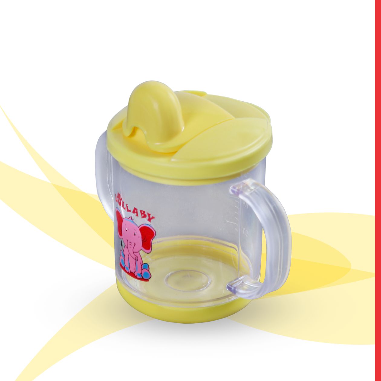 TWO HANDLE HARD SPOUT CUP 200ml_LB1007(Pack of 2)