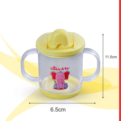 TWO HANDLE HARD SPOUT CUP 200ml_LB1007(Pack of 2)