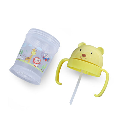 TWO HANDLE STRAW SIPPER CUP _175ML LB1008 (Pack of 2)