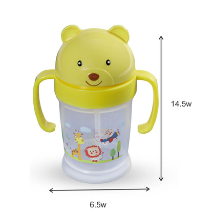 TWO HANDLE STRAW SIPPER CUP _175ML LB1008 (Pack of 2)