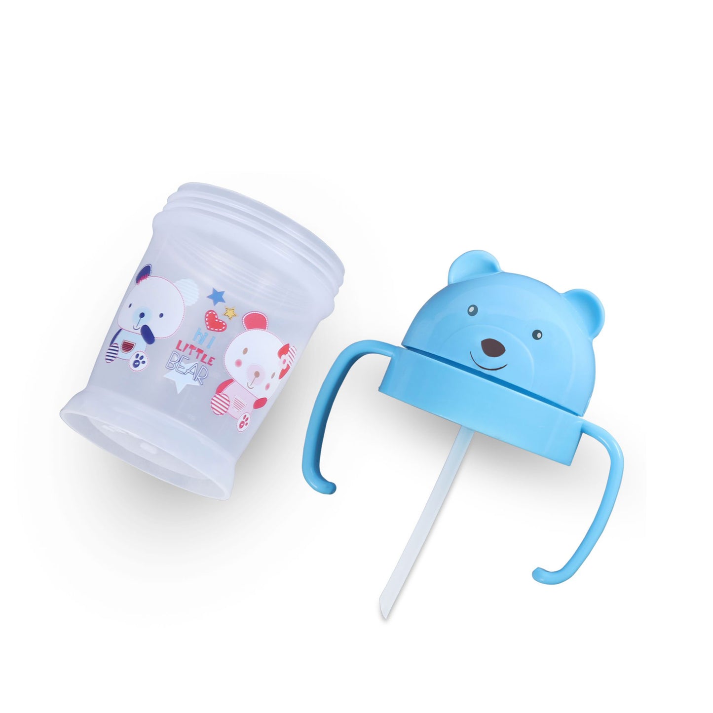 TWO HANDLE STRAW SIPPER CUP _175ML LB1008 (Pack of 2)
