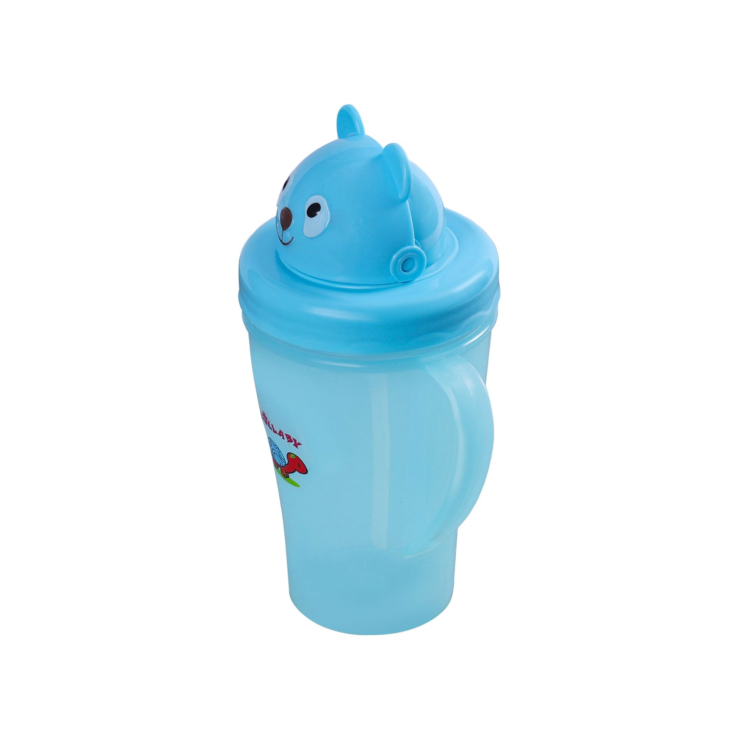 TWO HANDLE STRAW SIPPER CUP 300ML LB1009 (Pack of 2)