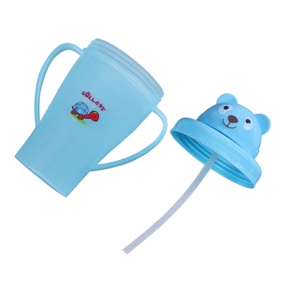 TWO HANDLE STRAW SIPPER CUP 300ML LB1009 (Pack of 2)