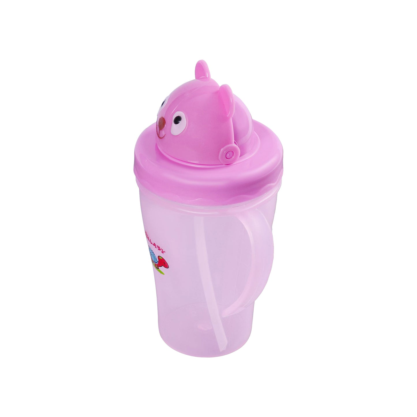 TWO HANDLE STRAW SIPPER CUP 300ML LB1009 (Pack of 2)