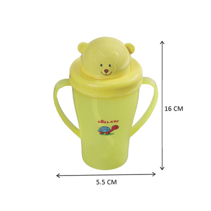 TWO HANDLE STRAW SIPPER CUP 300ML LB1009 (Pack of 2)