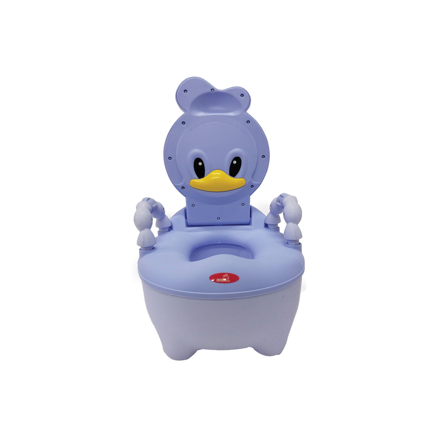 Apple Baby Duck Design Baby Potty Seat with High Back Support, Anti-Slip Base & Removable Inner Pot PS1046