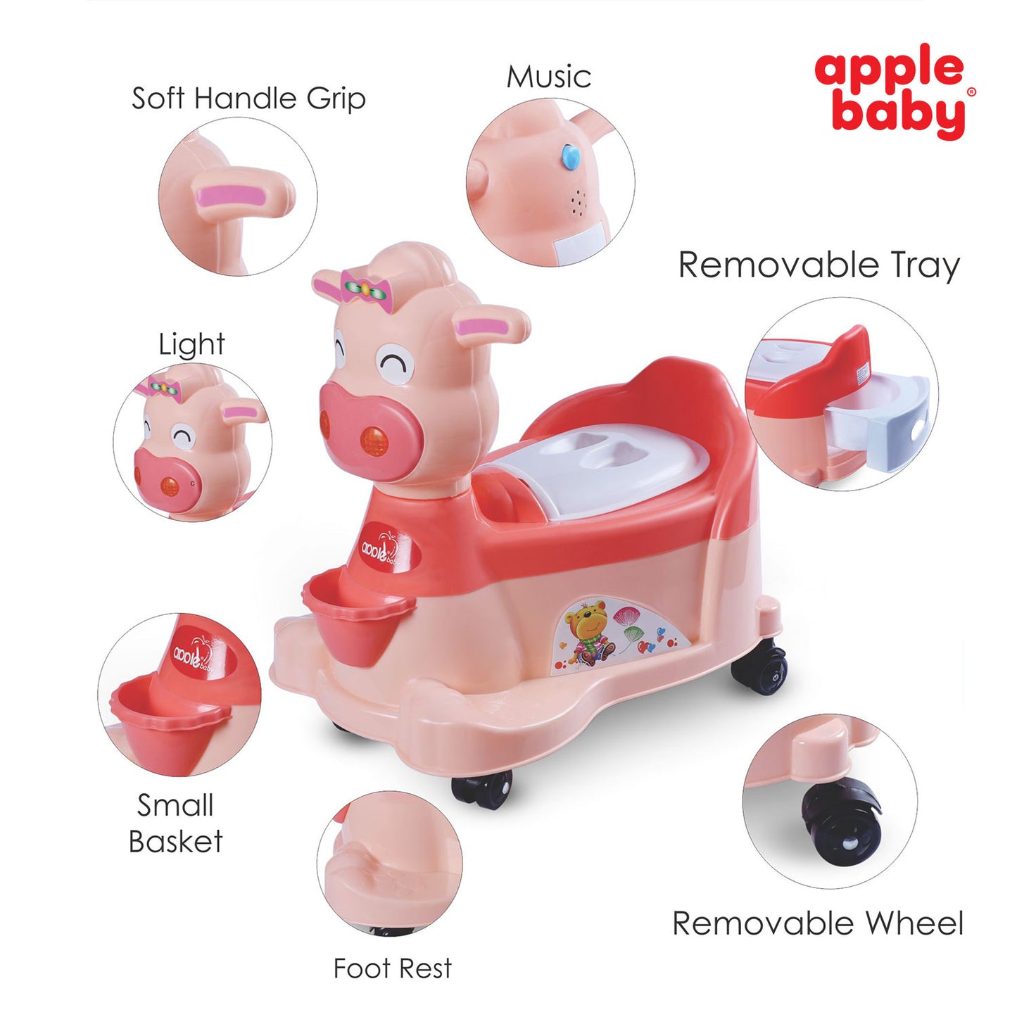 PS1043 Baby Potty Training Seat- Chair for Kids-Infant Potty Toilet Chair