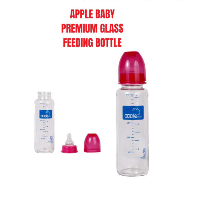 01A92 PREMIUM GLASS  FEEDING BOTTLE 8oz / 250 ML