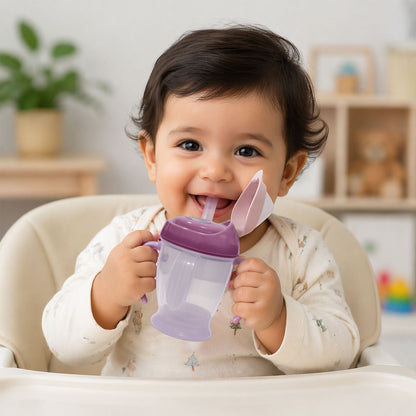SIPPER CUP(2 IN 1 SPOUT & STRAW)180ML_AC410