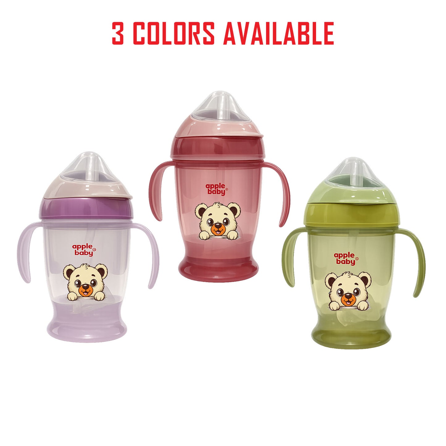 SIPPER CUP(2 IN 1 SPOUT & STRAW)180ML_AC410